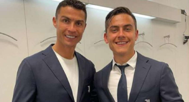 Cristiano Ronaldo y Paulo Dybala 