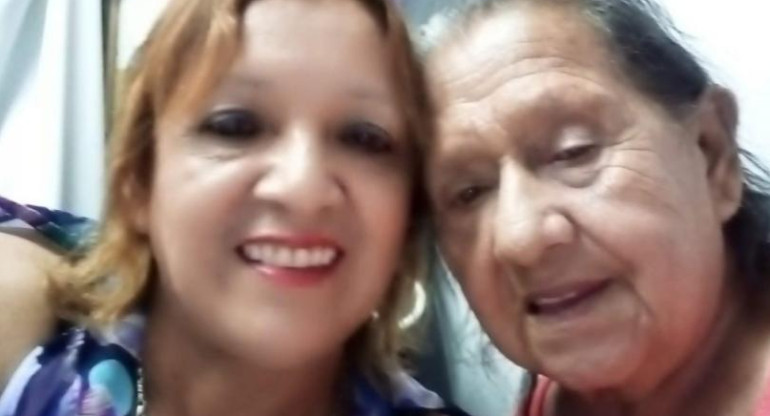 Luzmilda Gauto y su madre Aida Oviedo, asesinadas en Caseros, foto NA