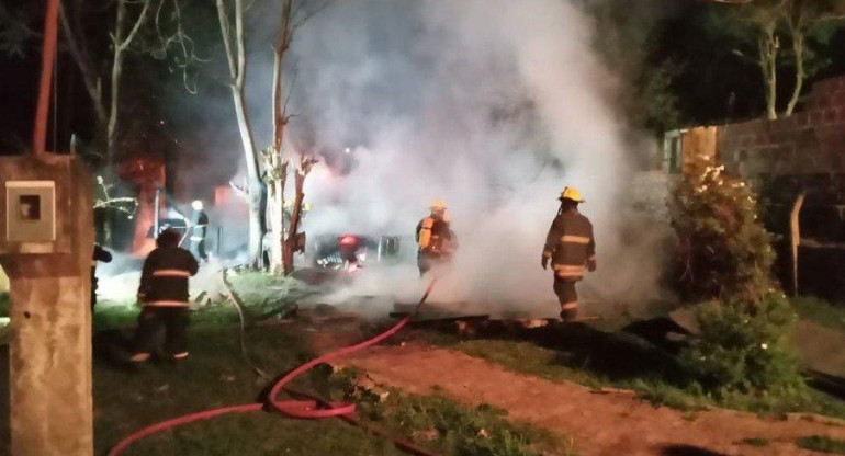 Incendio trágico en Misiones