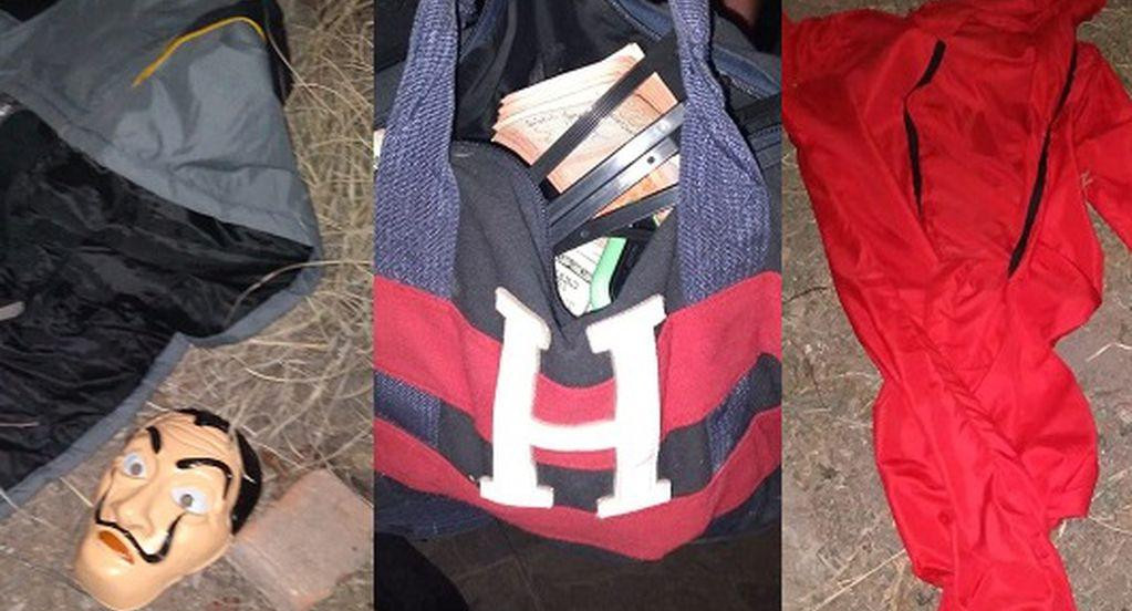 Robo con la ropa de La Casa de Papel en una empresa de Mendoza