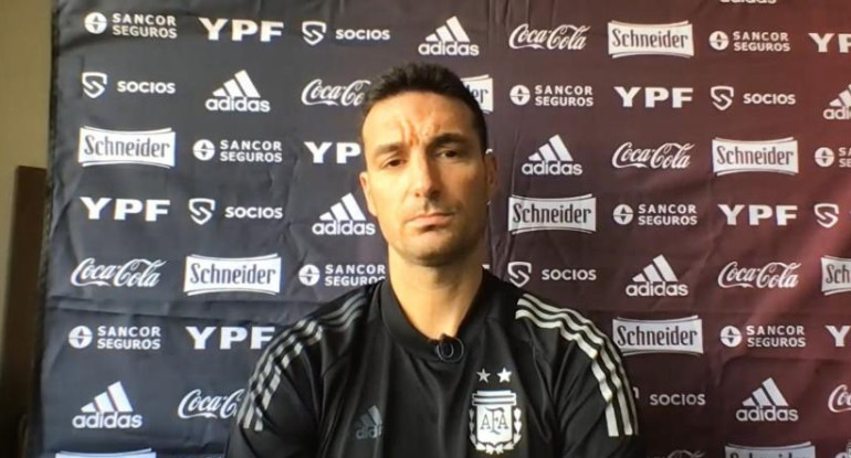 Conferencia de prensa de Lionel Scaloni