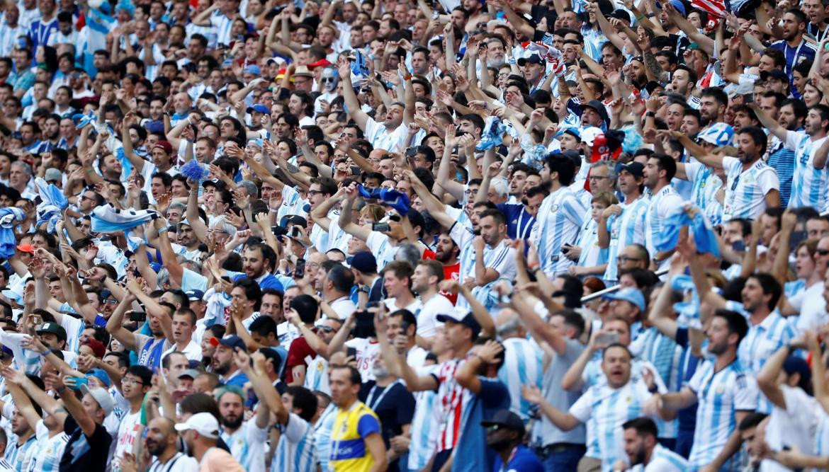 Hinchas argentinos, Reuters