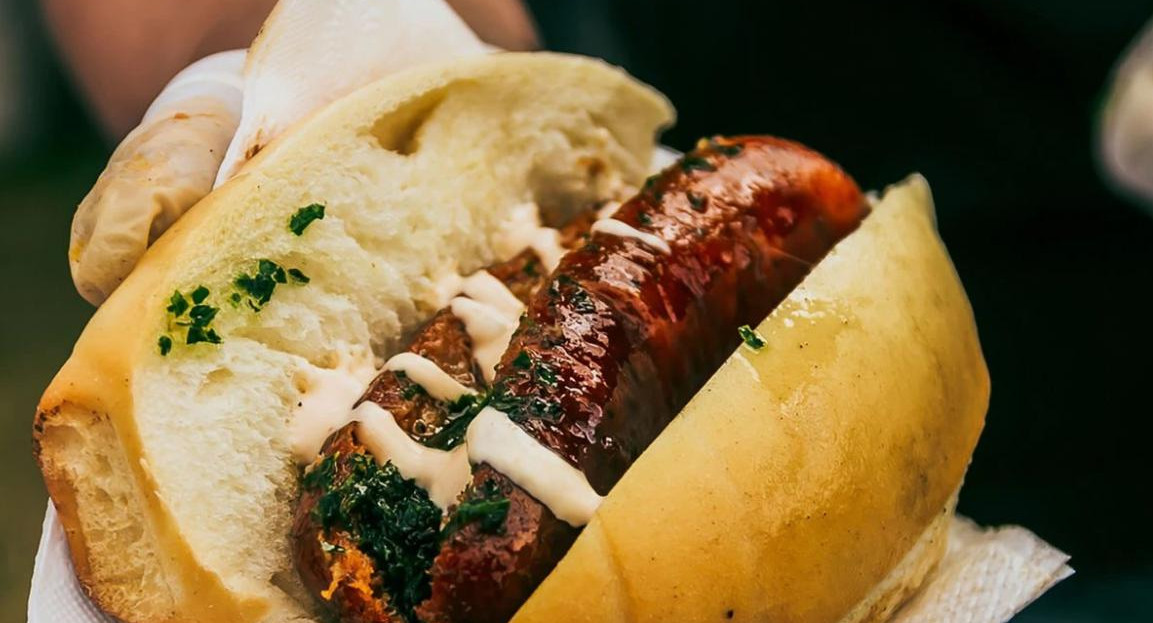 Choripan, sándwich argentino