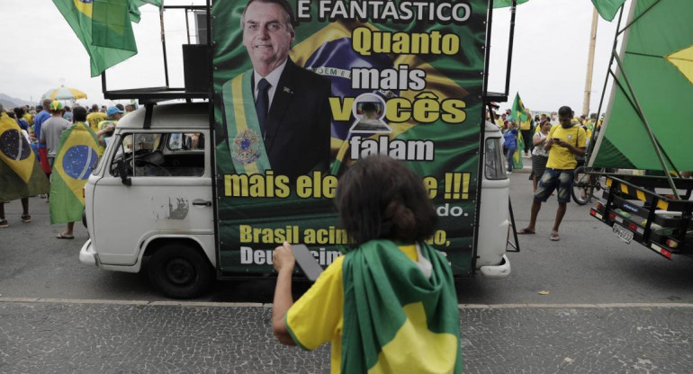 Marcha a favor de Jair Bolsonaro, Brasil, EFE