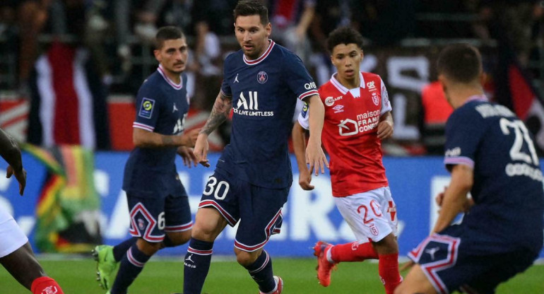 Lionel Messi en el PSG