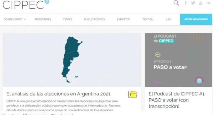 "Voto informado", la plataforma on line para compartir el momento del voto	