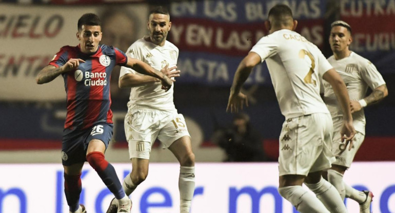 San Lorenzo y Racing por la undécima fecha del torneo de la Liga Profesional, NA