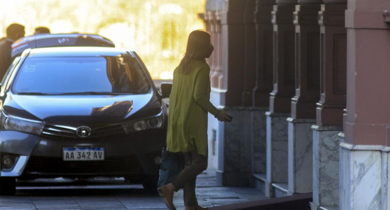 Sabina Frederic en Casa Rosada, AGENCIA NA