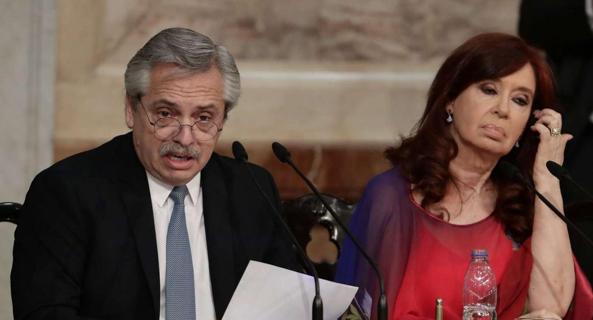 Alberto Fernández y Cristina Fernández de Kirchner