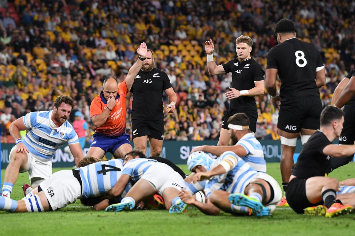 Rugby Championship, All Blacks vs. Los Pumas, REUTERS