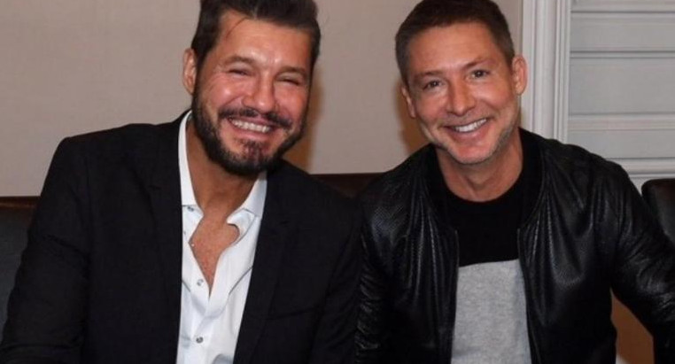 Marcelo Tinelli y Adrián Suar, foto NA