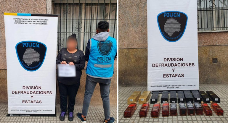 Mujer detenida por comprar con tarjeta de crédito robada