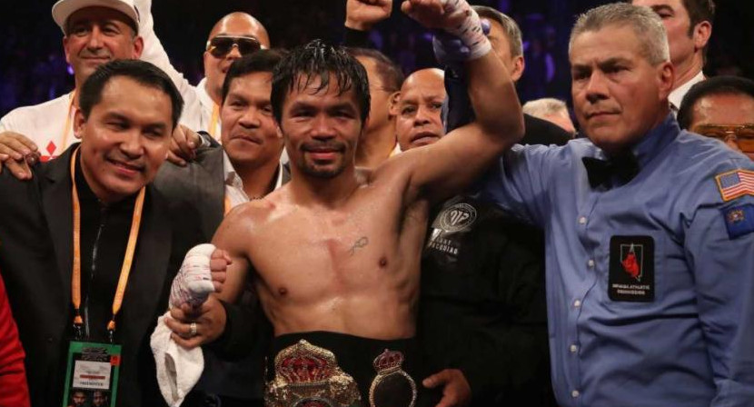 El boxeador Manny Pacquiao, NA