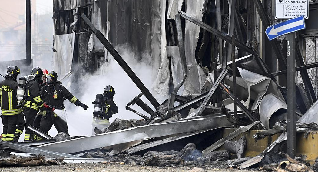 Tragedia aérea en Italia, Reuters