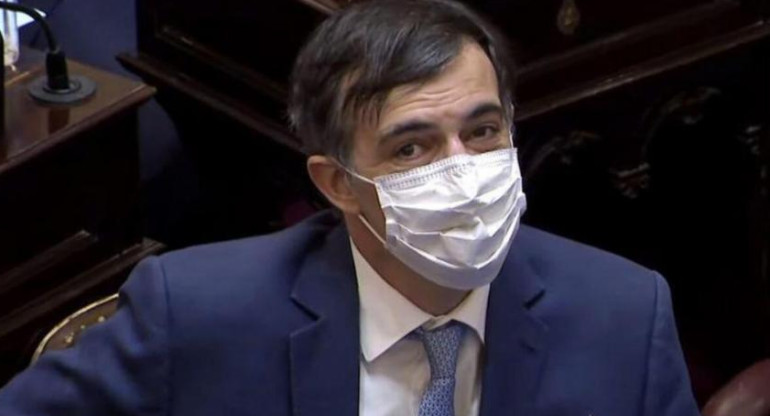 Esteban Bullrich en el Senado