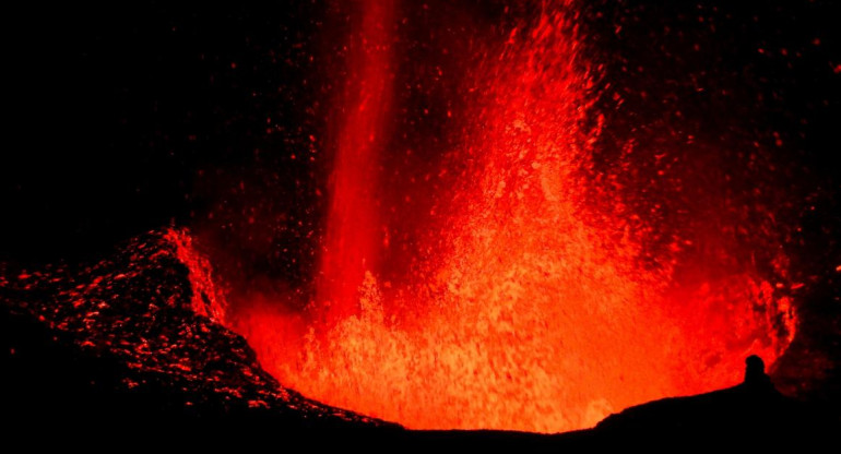 Volcan de La Palma, España. Reuters.