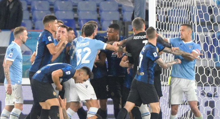 Lazio vs Inter, Serie A, EFE