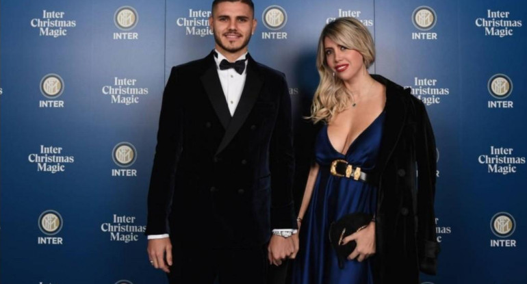 Mauro Icardi y Wanda Nara