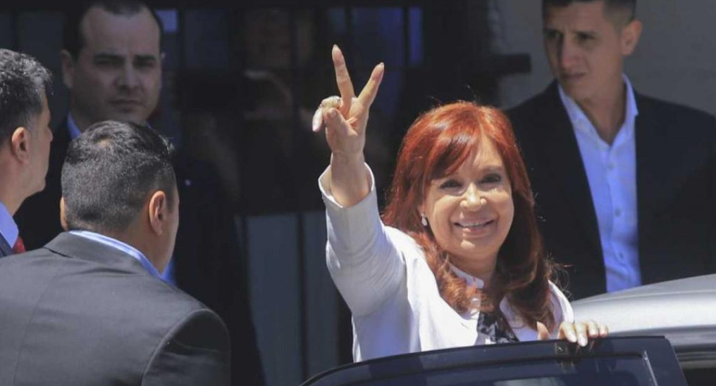 Cristina Fernández de Kirchner, vice presidenta de Argentina, NA