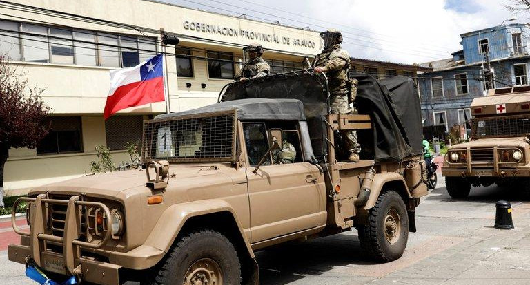 Militarización del sur de Chile ante el conflicto con los mapuches, REUTERS