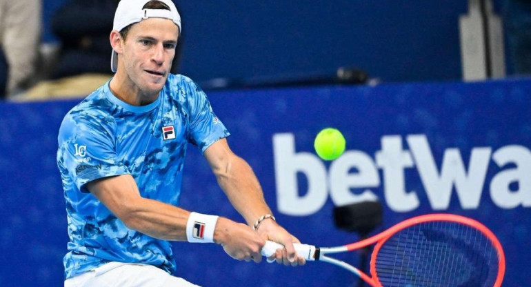 Diego Schwartzman en el ATP de Viena