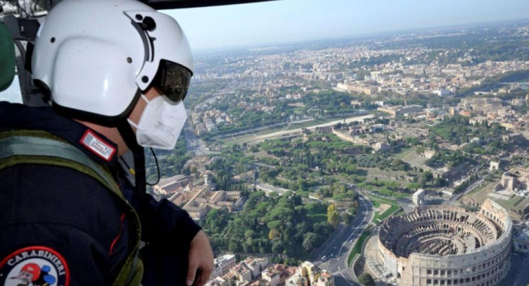 Seguridad en el G20, Roma, NA