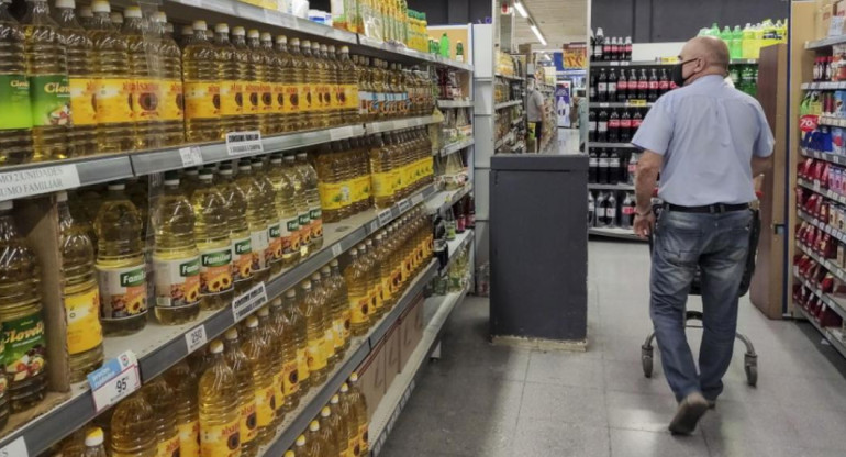 Supermercado, canasta básica de alimentos, consumo, inflación, Foto NA