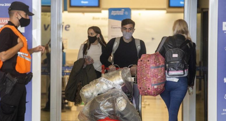 Aeroparque, coronavirus en Argentina, NA