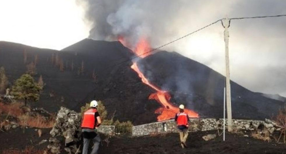 Volcán Cumbre Vieja, La Palma, España, NA