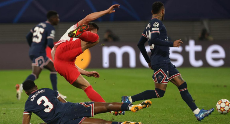 PSG vs. RB Leipzig en la Champions League, EFE