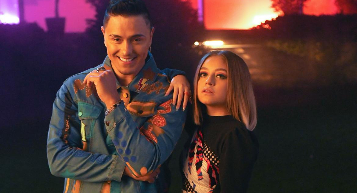 Karol Sevilla y Joey Montana