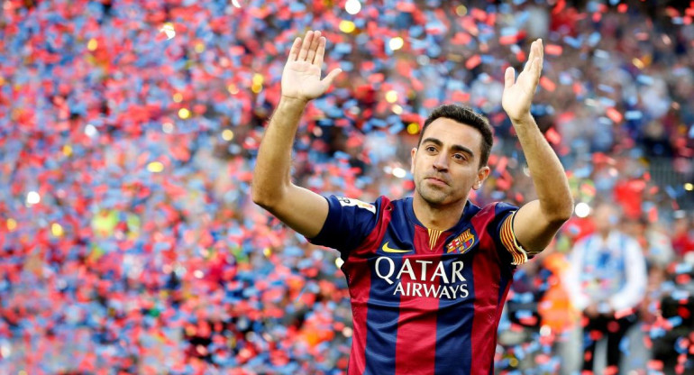  Xavi Hernández, Barcelona. Reuters.