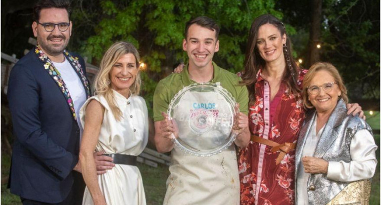 Carlos Martinic, ganador de Bake Off Argentina