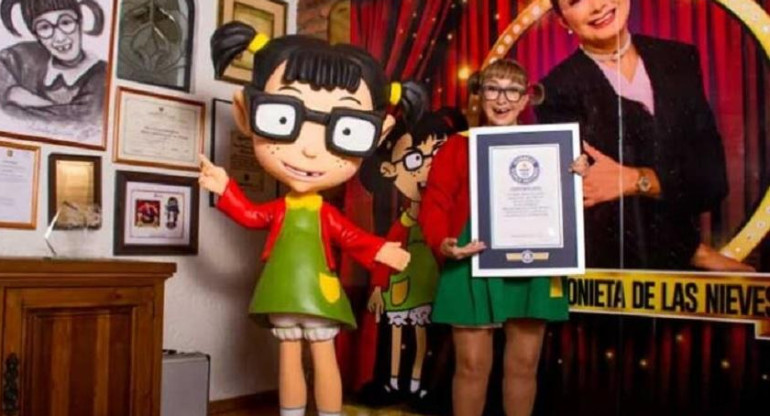 La Chilindrina, de "El Chavo", entró al libro de los Récord Guinness: el motivo, EFE