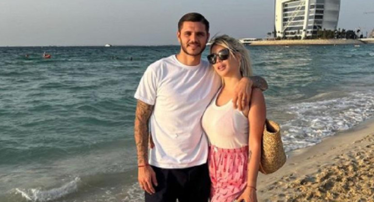 Mauro Icardi y Wanda Nara, Instagram