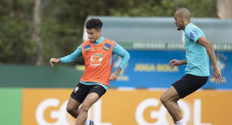 Entrenamiento de Brasil, selección