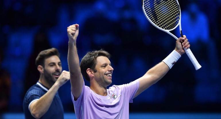 Triunfo de Horacio Zeballos y Marcel Granollers en el Masters de Turín, AGENCIA EFE