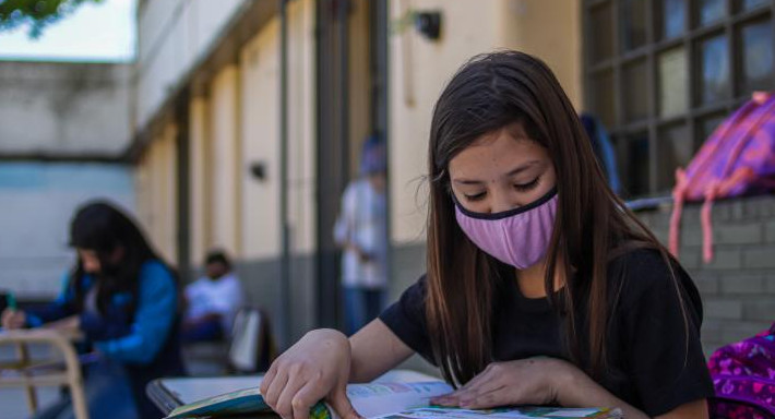 Escuela de la Ciudad en pandemia, foto prensa 