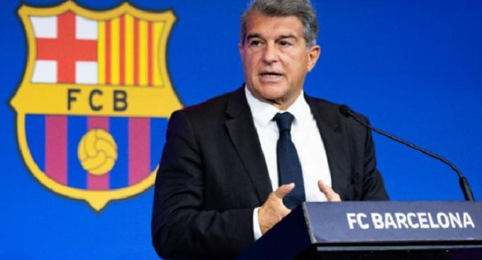 Presidente del Barcelona de España, Joan Laporta