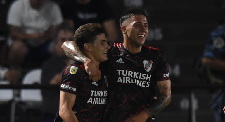 Julian Álvarez y Enzo Fernández, River Plate, Prensa River.