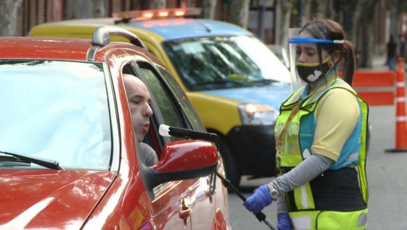 Controles simultáneos de alcoholemia, foto NA