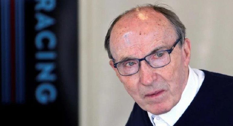 Frank Williams falleció a sus 79 años, REUTERS