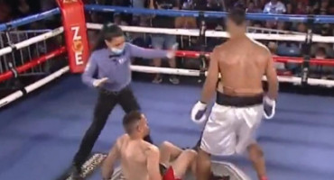 El policía Julián Gómez venció por Knock Out en el primer round al preso Jara