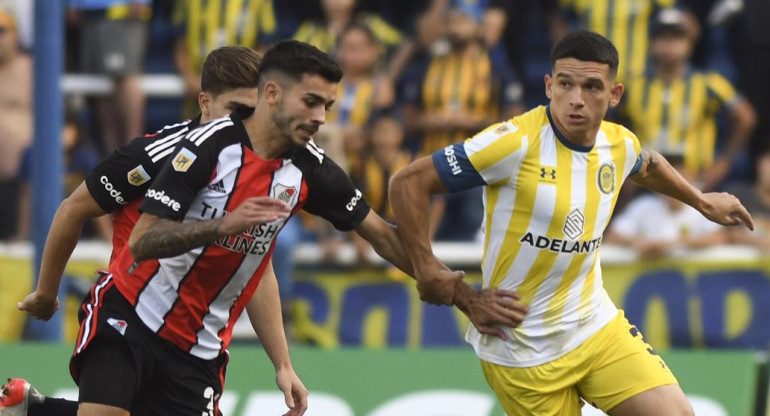 Rosario Central vs. River, fútbol argentino	