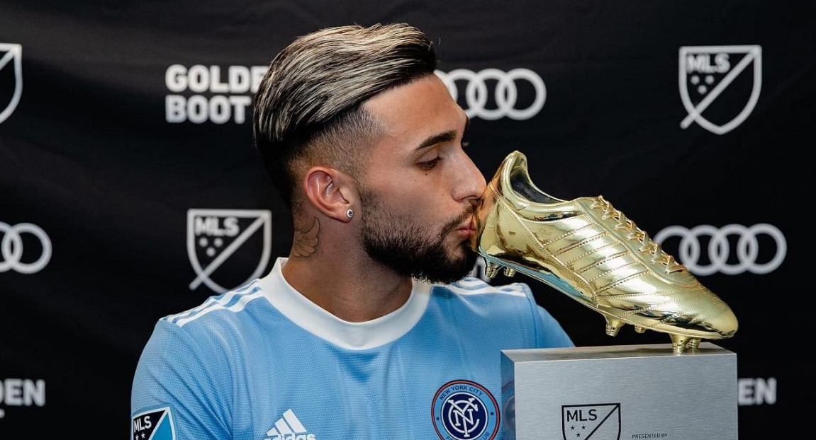 Valentín Castellanos, futbolista de New York City, MLS.