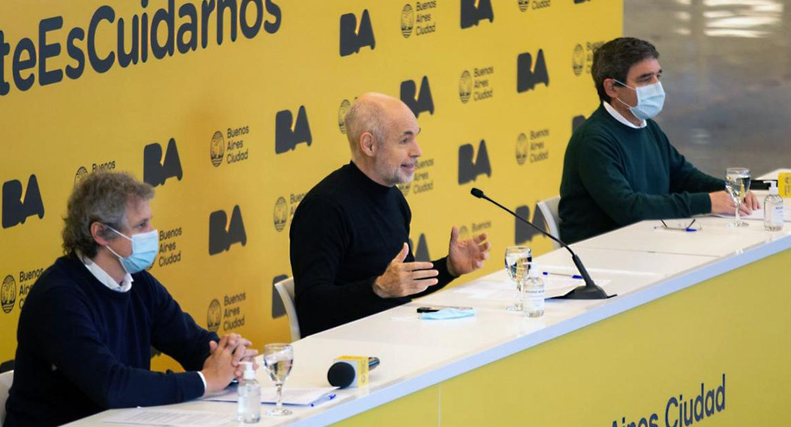 Horacio Rodríguez Larreta y Fernán Quirós, Ciudad de Buenos Aires, NA