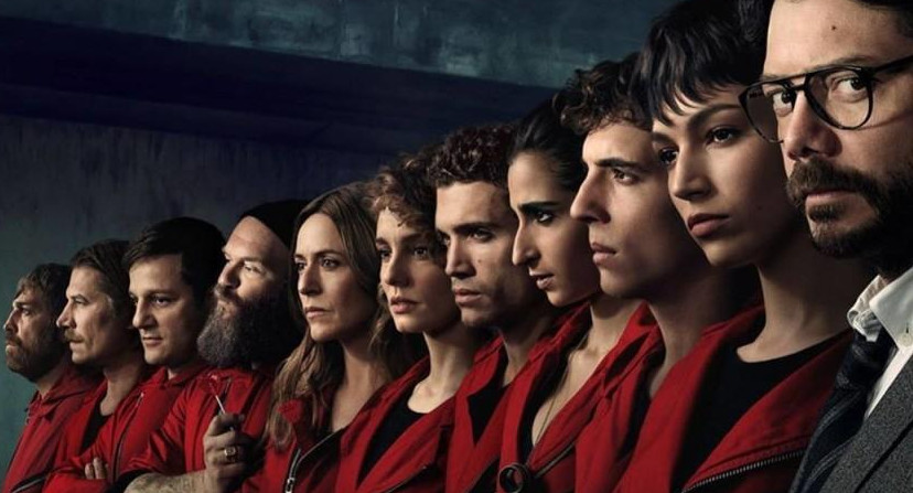 La Casa de Papel, serie, foto NA