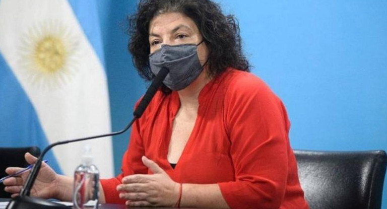 Carla Vizzotti, ministra de Salud, NA