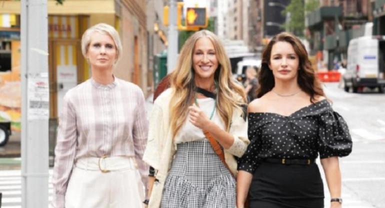 Sarah Jessica Parker, Cynthia Nixon y Kristin Davis