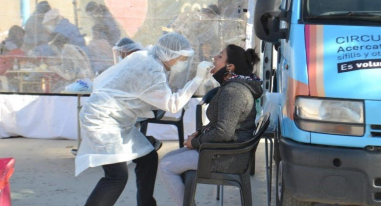 Test contra el coronavirus en Córdoba